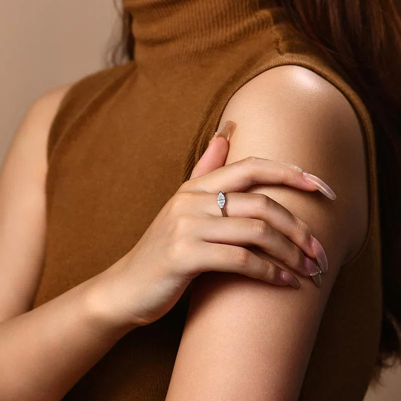 Hailey Playa Dunne Ring | Goud 18k