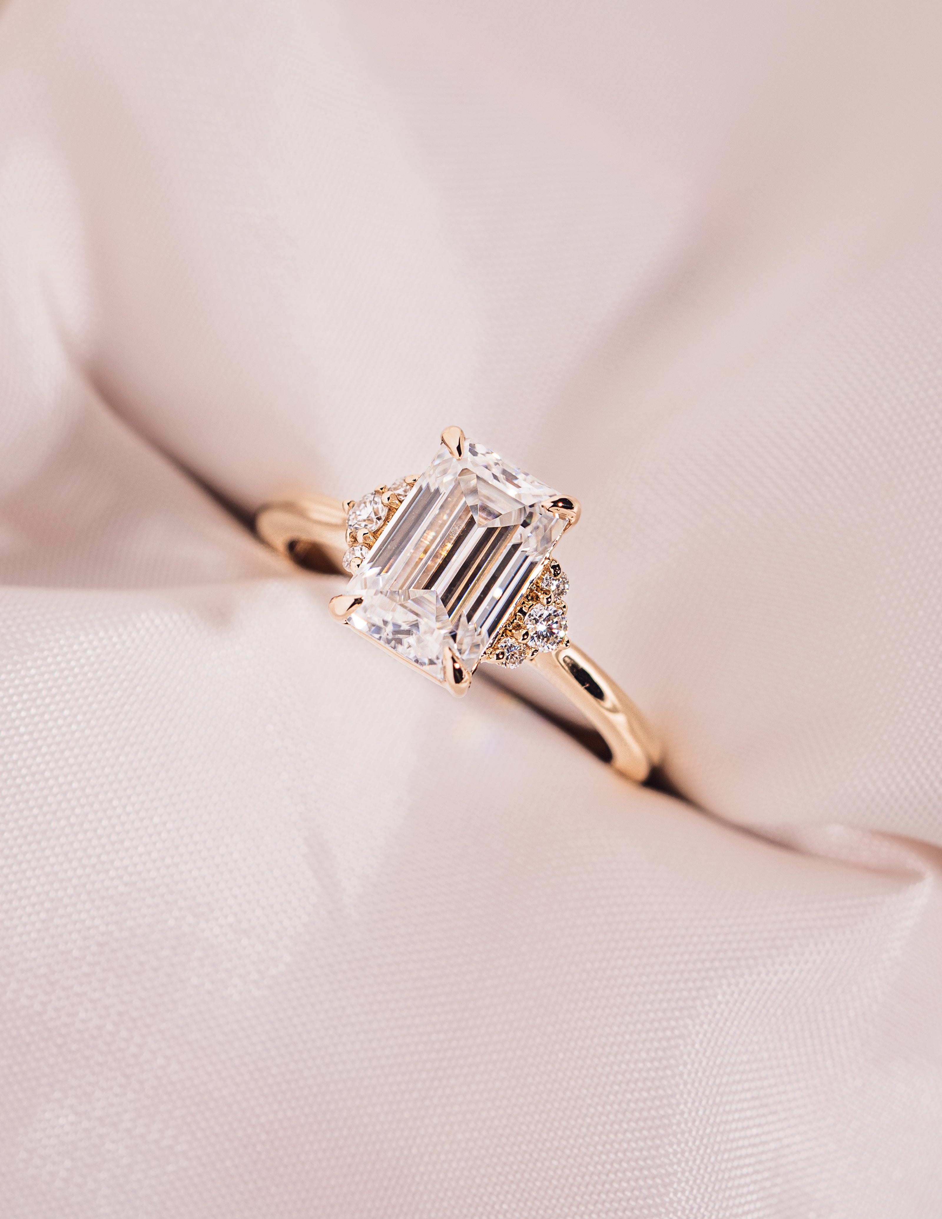 Cecilia - Smaragd | Goud 18k
