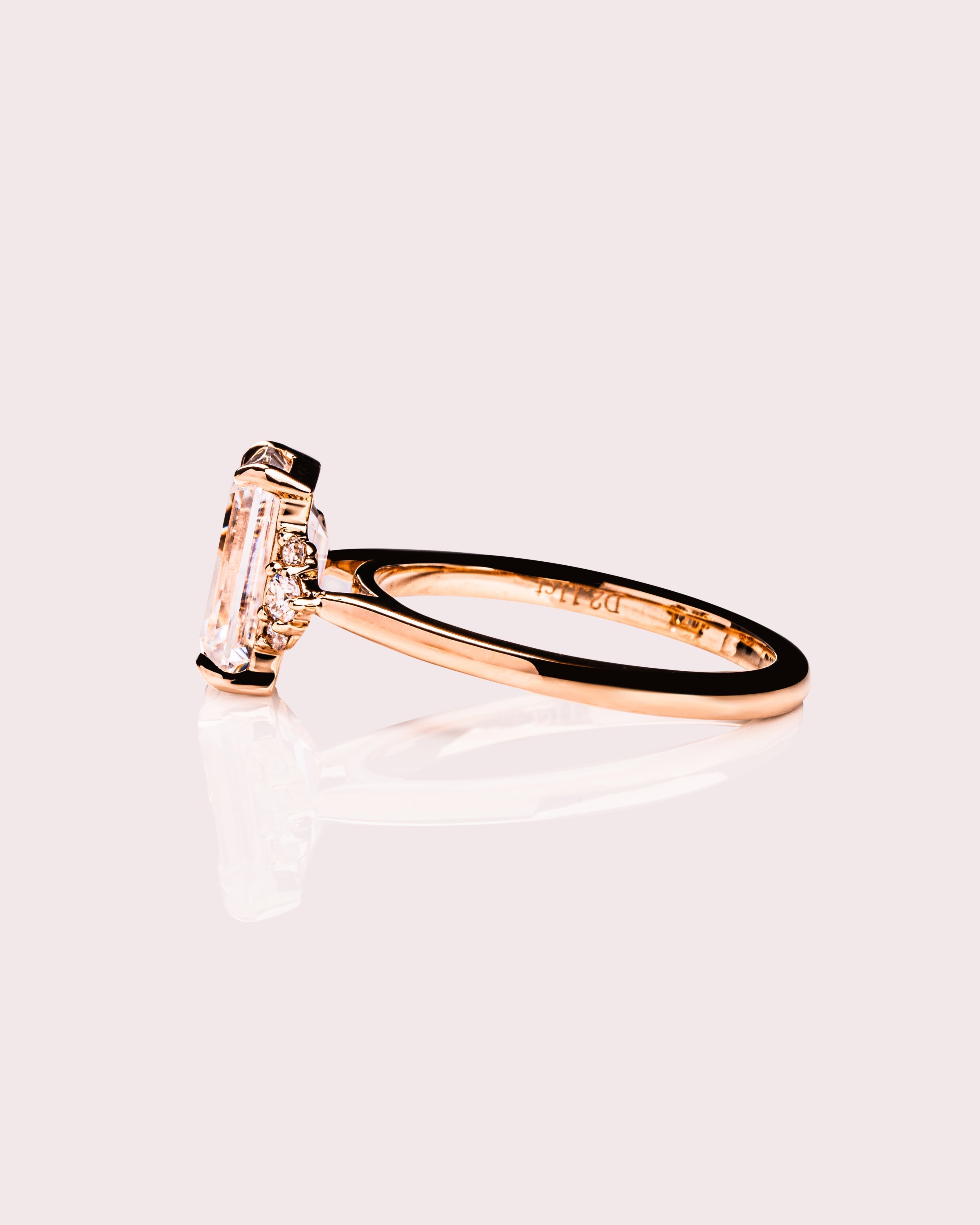 Cecilia - Smaragd | Goud 18k