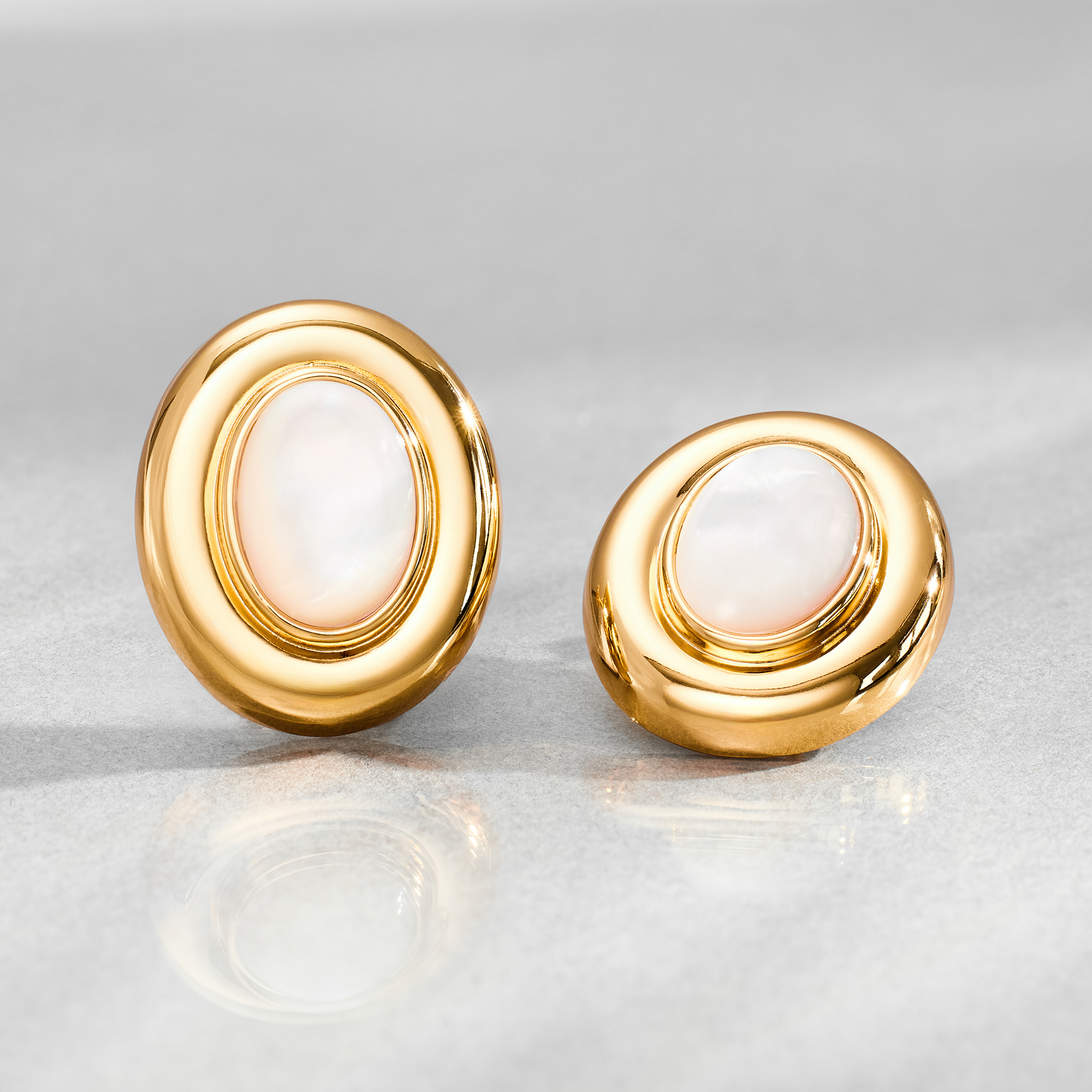 Giselle pareloorbellen | goud 14k
