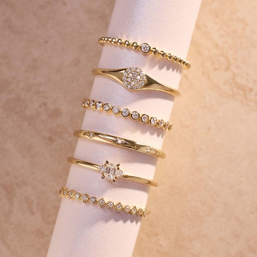 Diamanten Ring | Goud 14k
