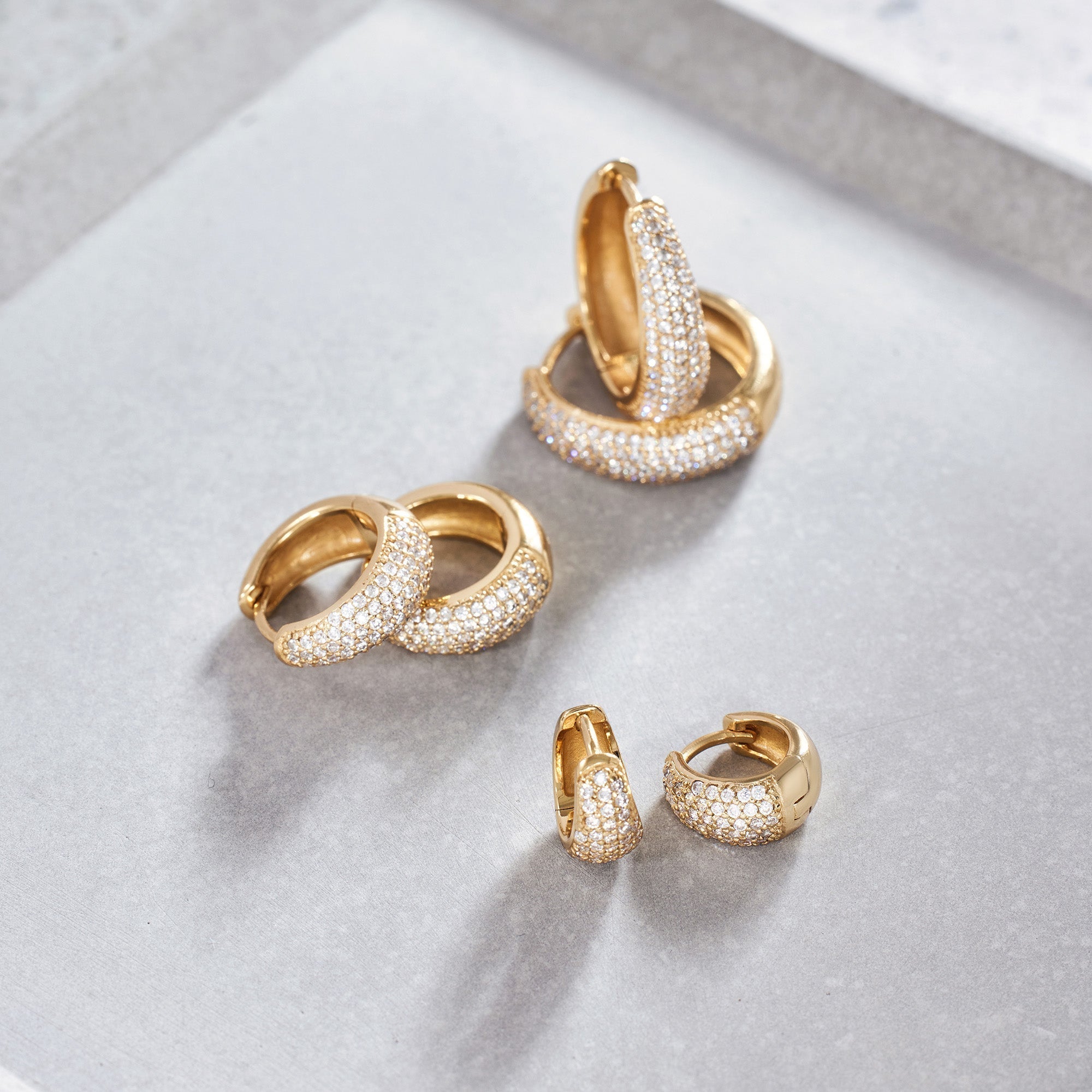 Jules Mini Banden | Goud 16k