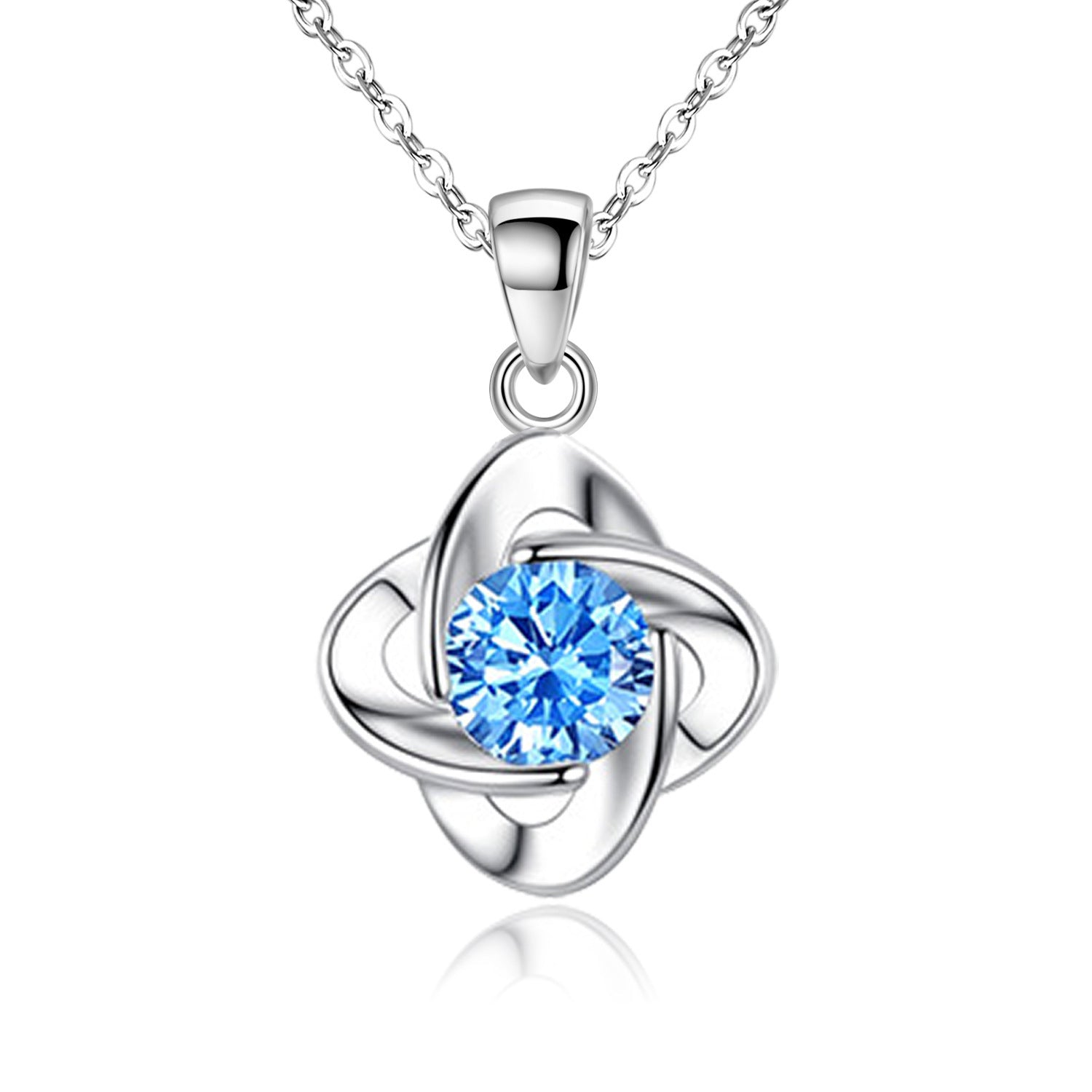 Seren Klee Lus Set Blauw | Witgoud 16k