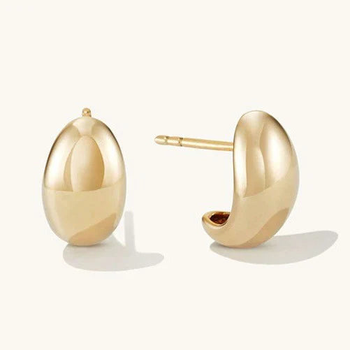 Sabella Lucerna oorbellen | Witgoud 18k