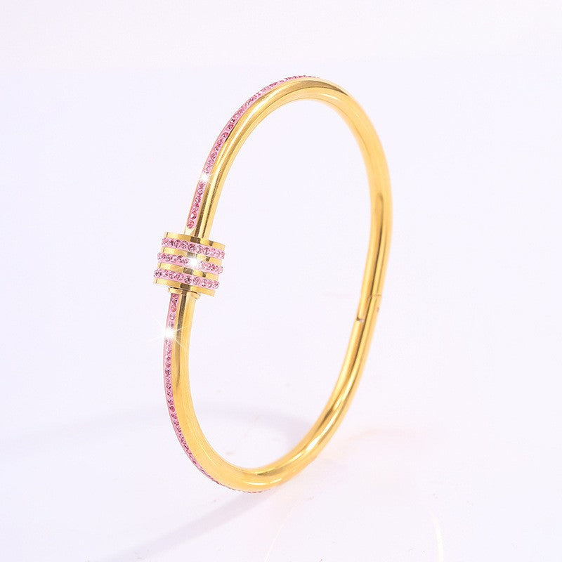 Tessandra Virelli armband groen goud 16k