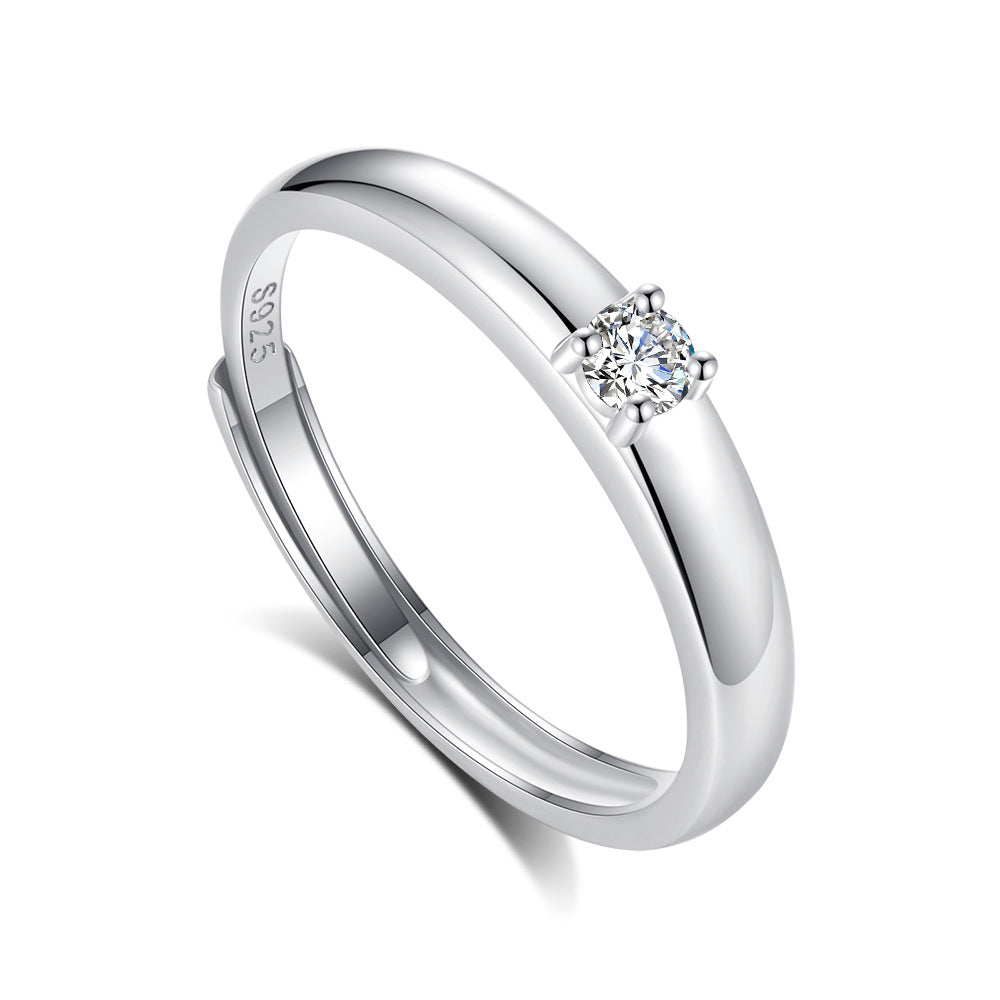 Inès Beaulieu ring | witgoud 14k