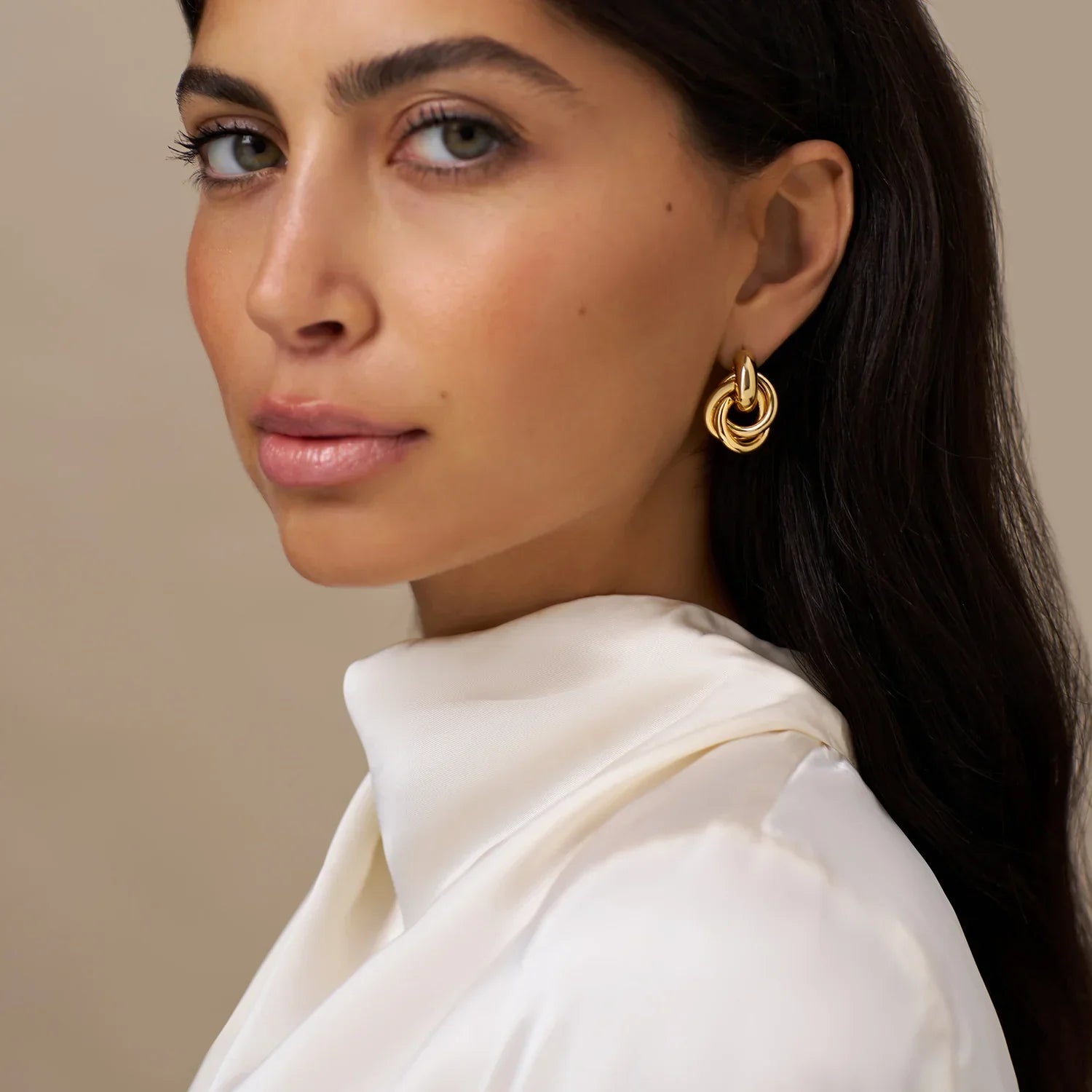 Statement oorbellen | Goud 14k