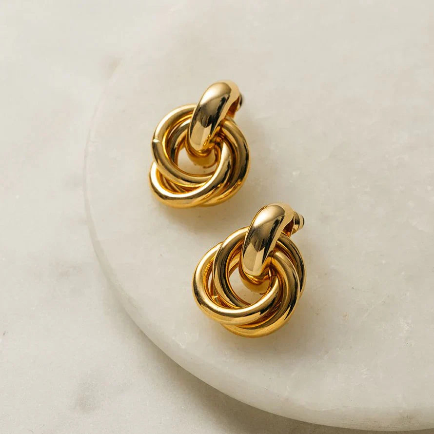 Statement oorbellen | Goud 14k