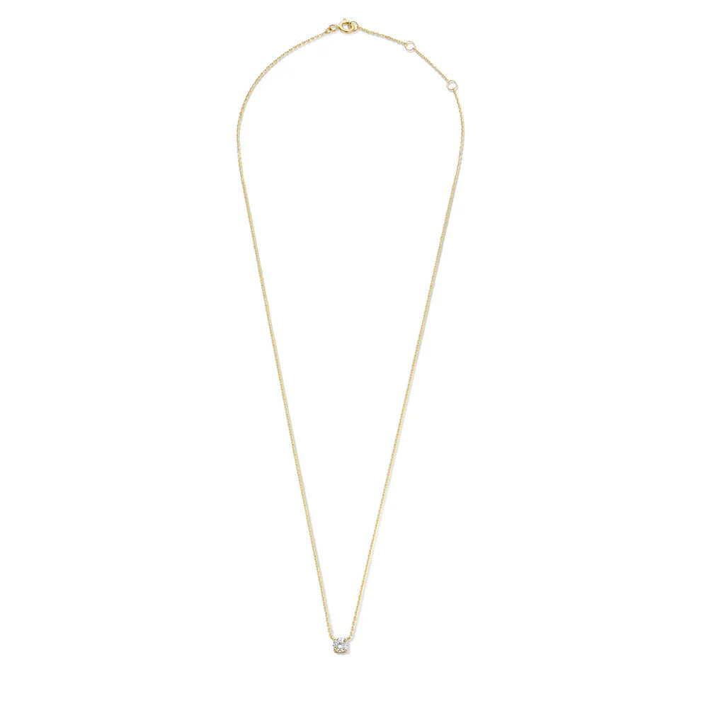 Cléa Moissaniet Stenen Ketting | Goud 14k