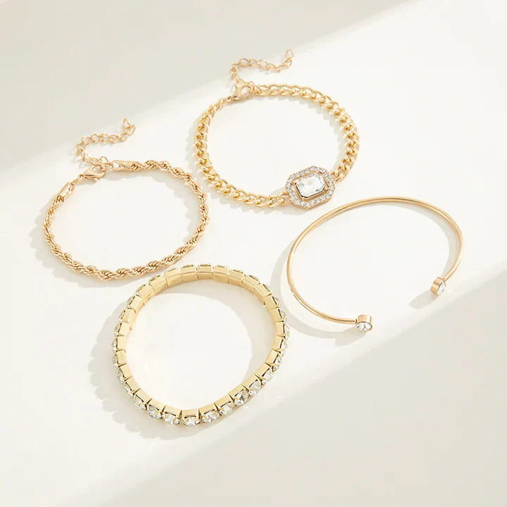 Domitia Calvina Armbandenset | Goud 18k