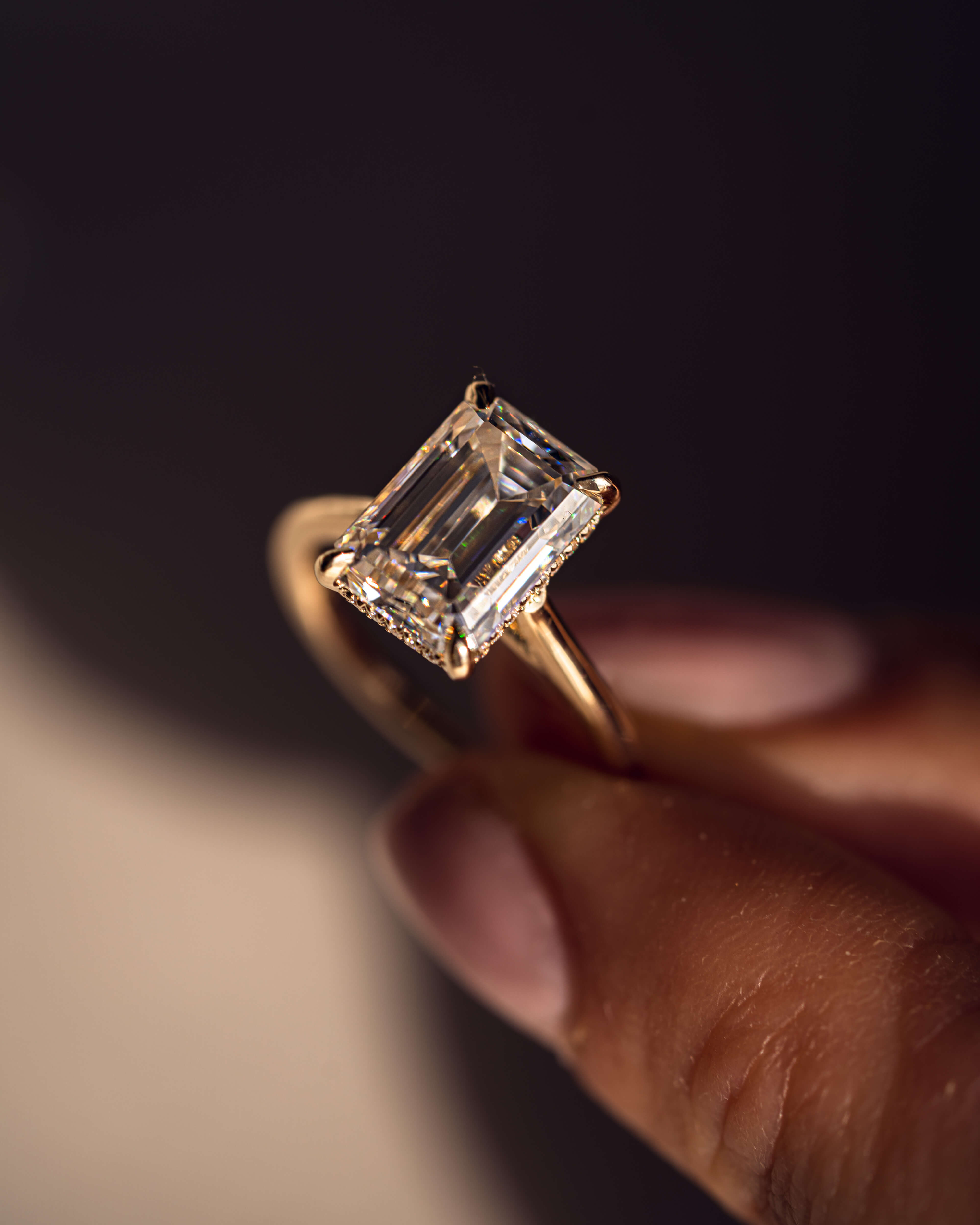 Caroline - Smaragd | Goud 18k