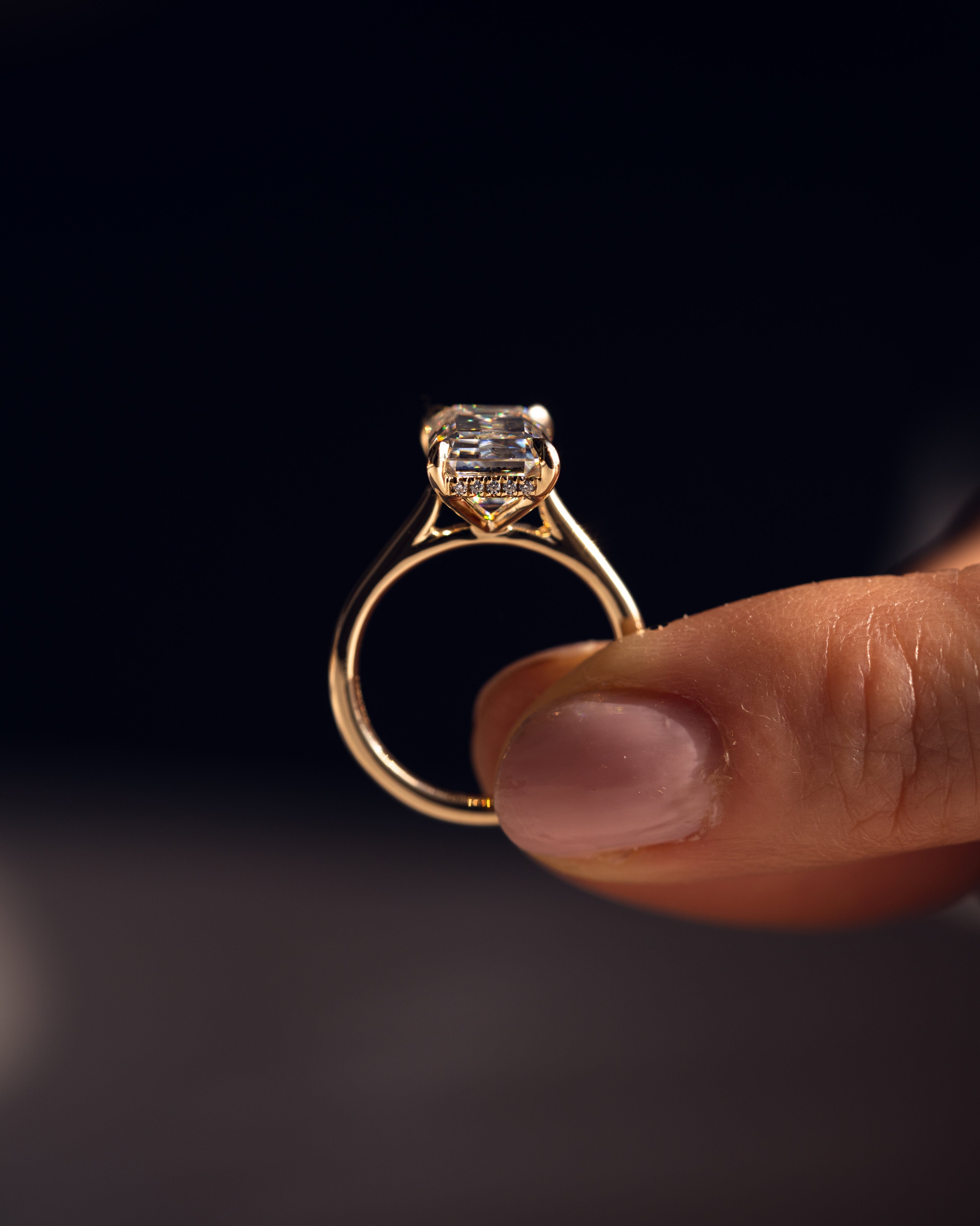 Caroline - Smaragd | Goud 18k
