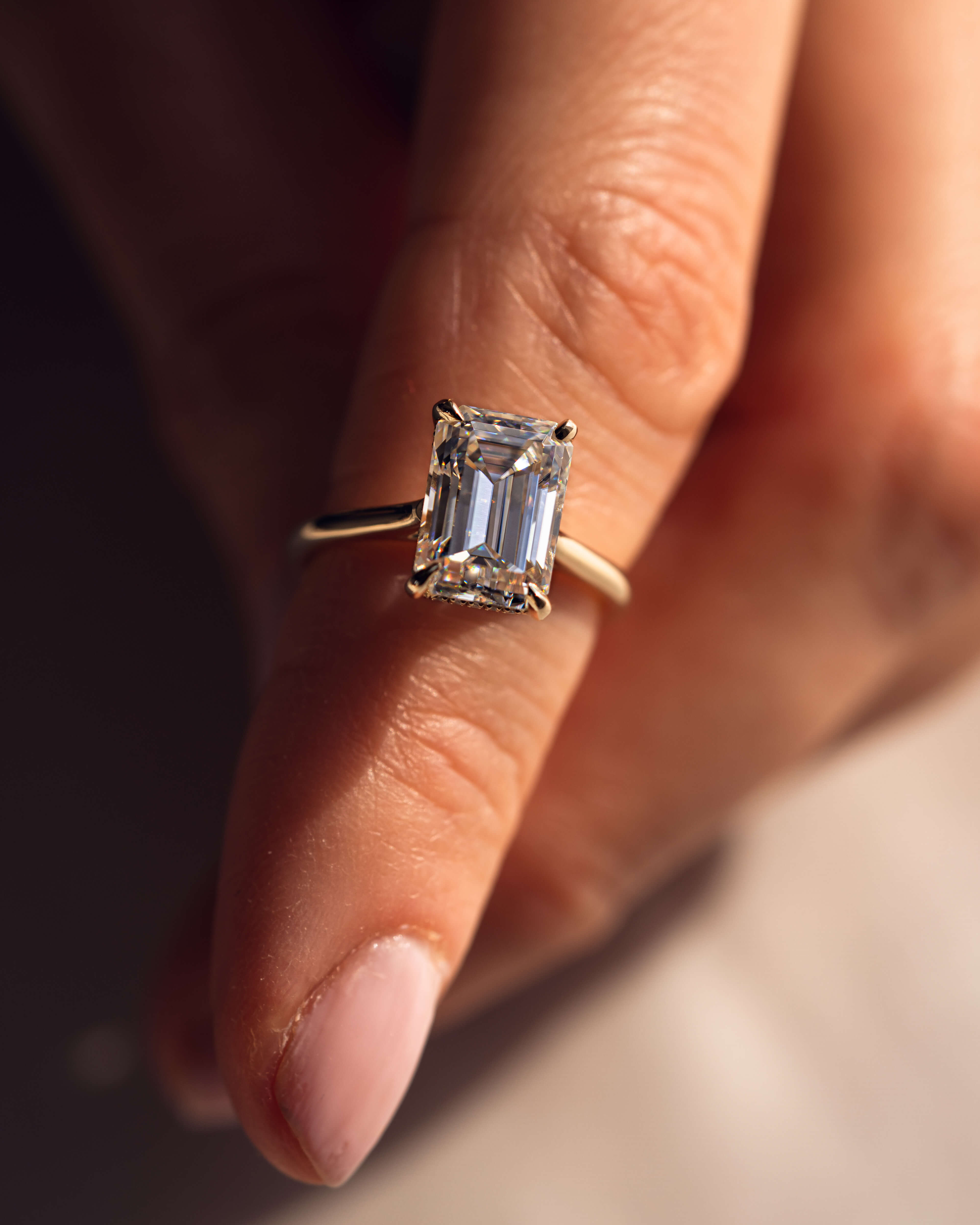 Caroline - Smaragd | Goud 18k