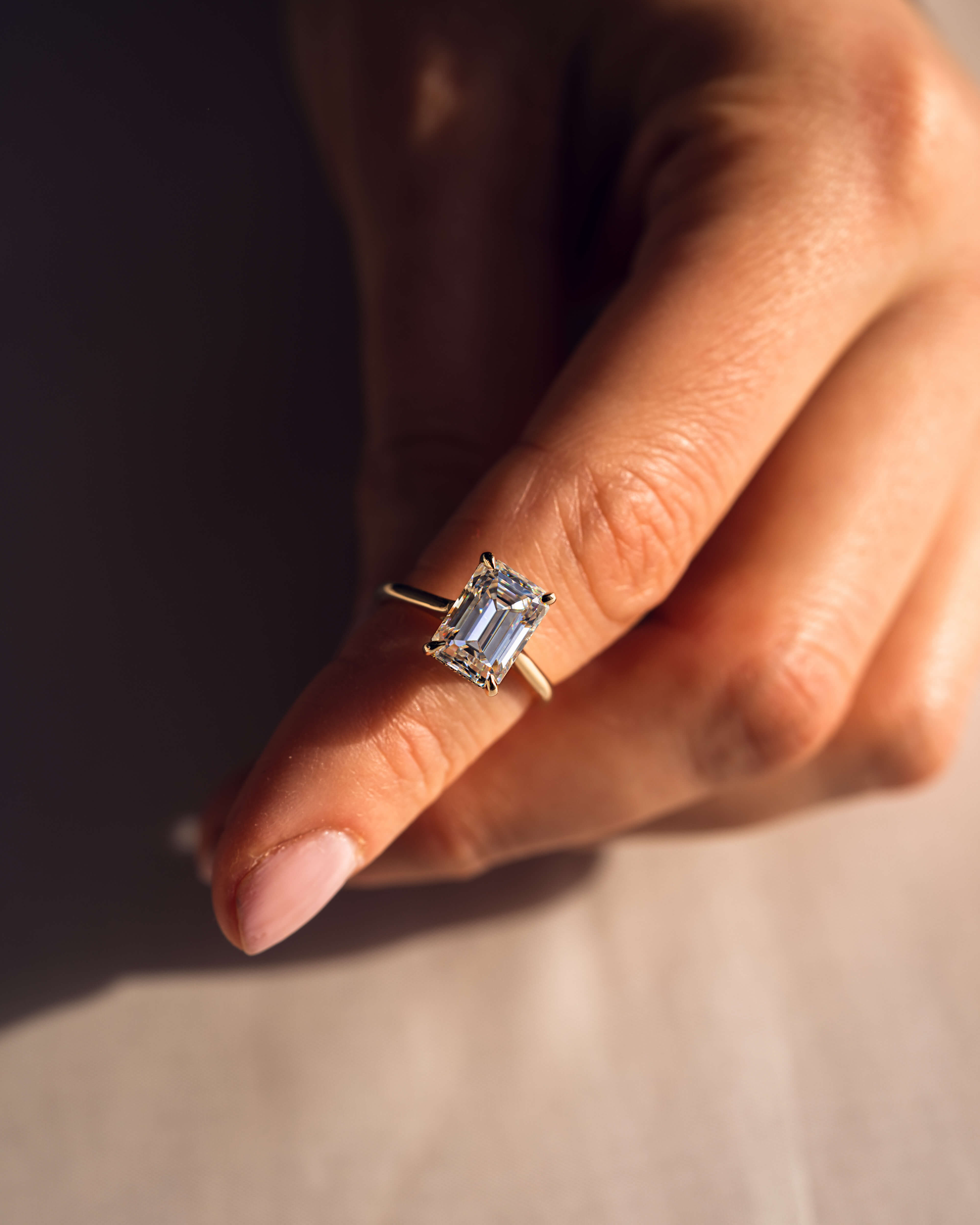 Caroline - Smaragd | Goud 18k