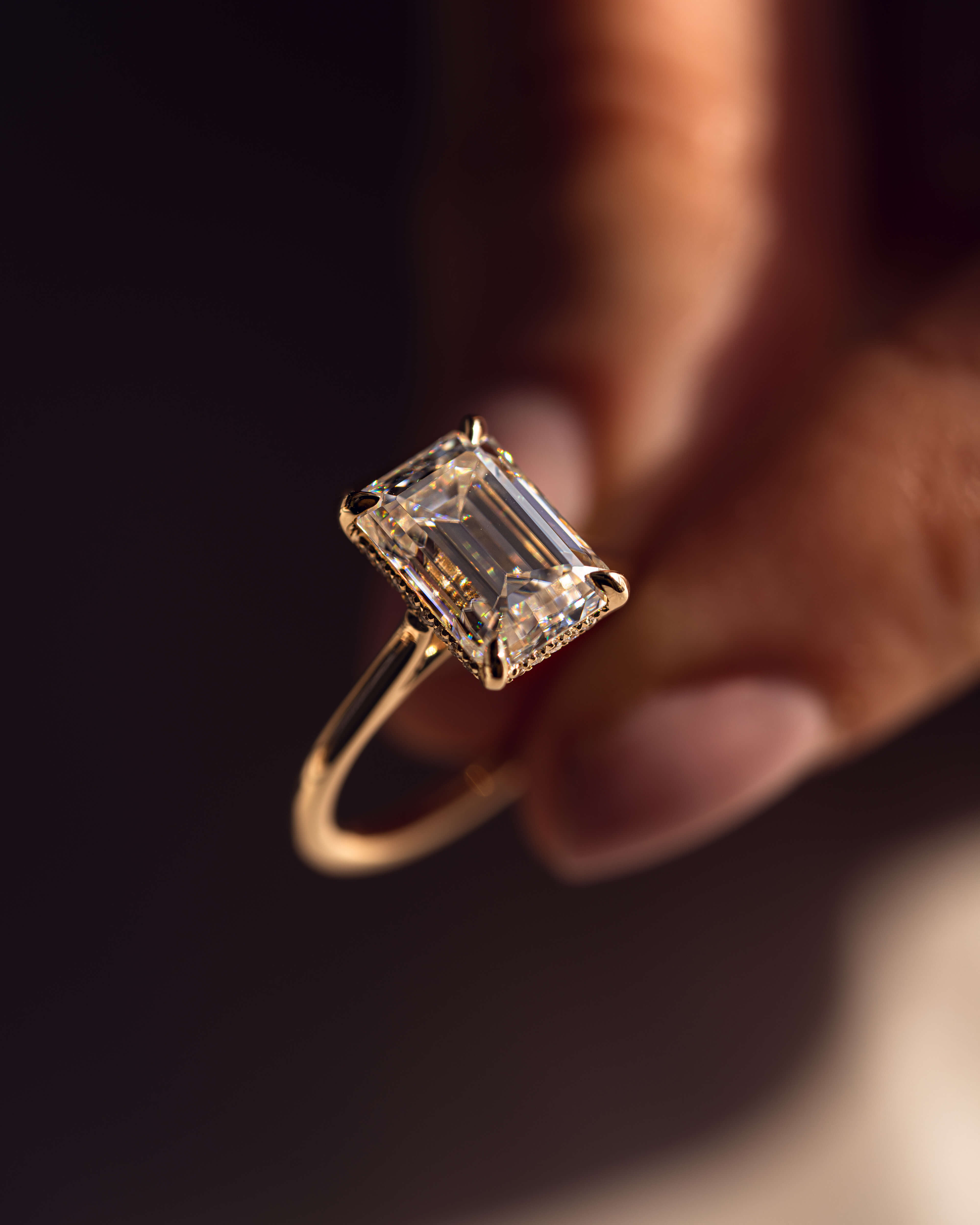 Caroline - Smaragd | Goud 18k