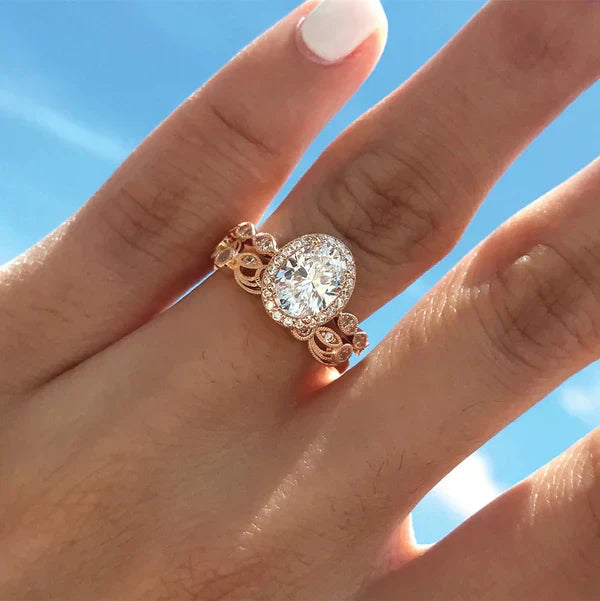 Adelina Corsaglia ring | roségoud 18k