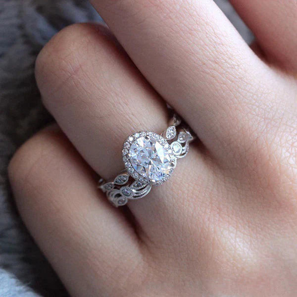 Adelina Corsaglia ring | witgoud 18k