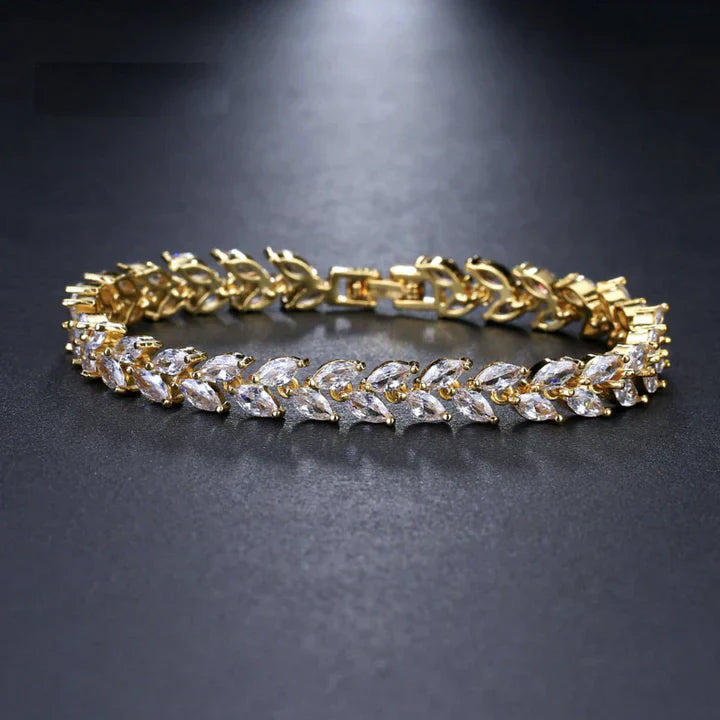Nemorina Foliora armband | Roségoud 18k