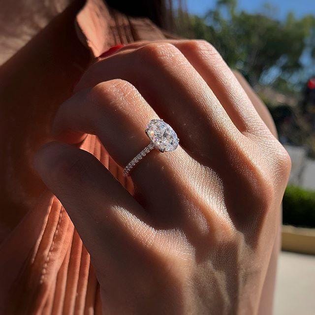 Benigna Pavesi ring | witgoud 18k