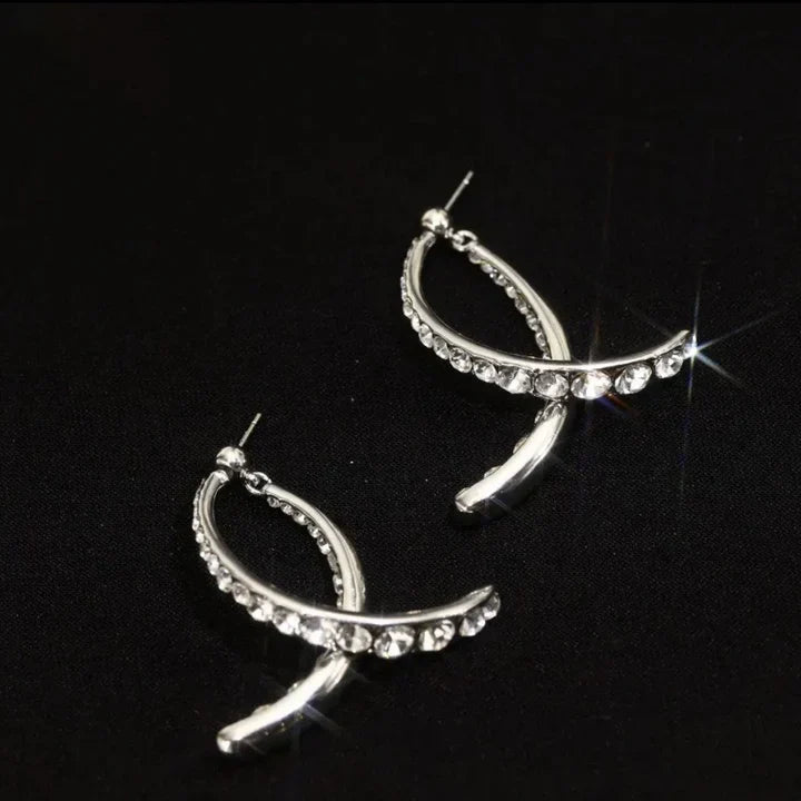 Gratiana Serapha oorbellen | Witgoud 18k