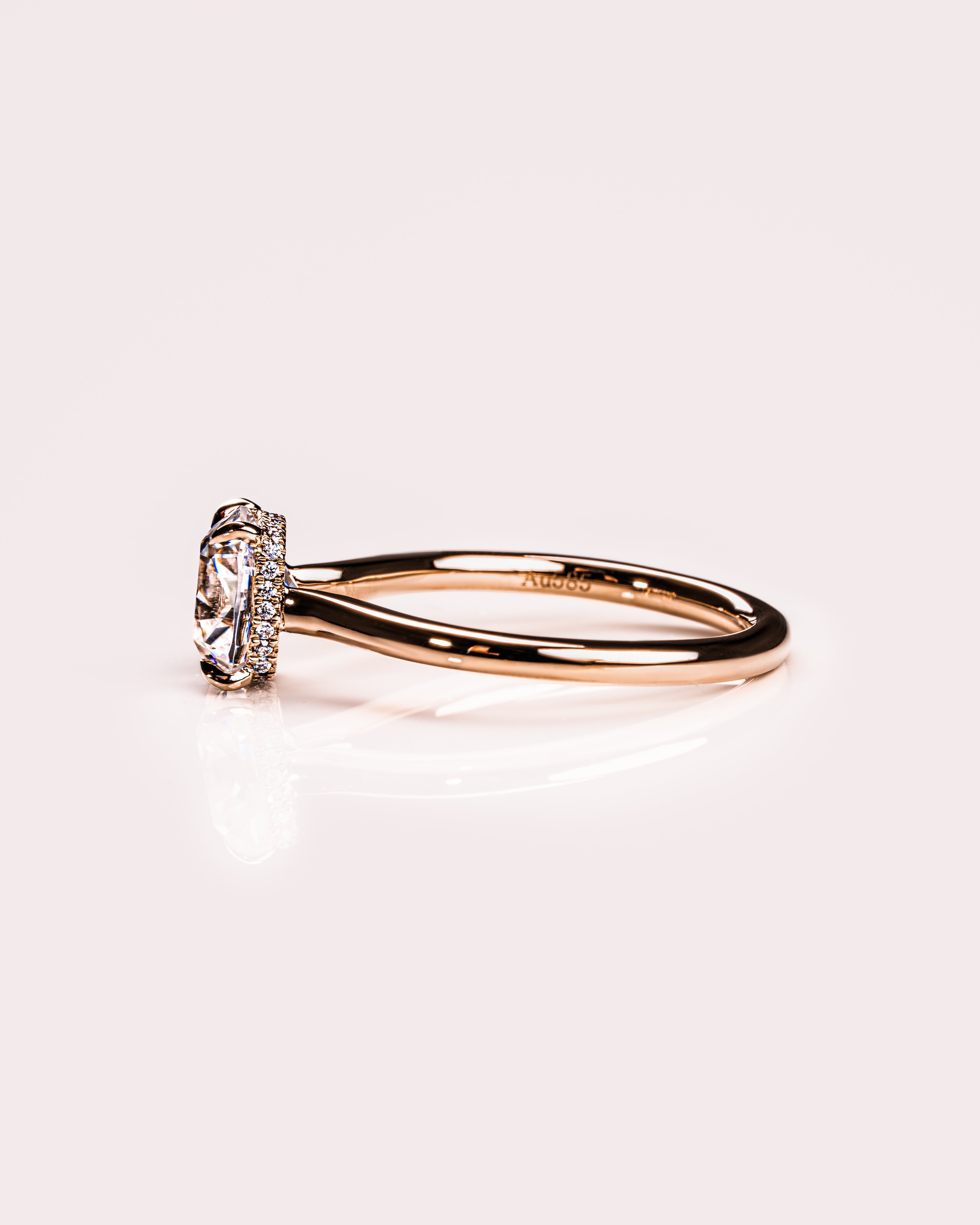 Jasmijn - Langwerpig kussen | Goud 18k