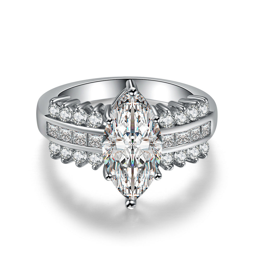 Odette Mercer ring | witgoud 16k