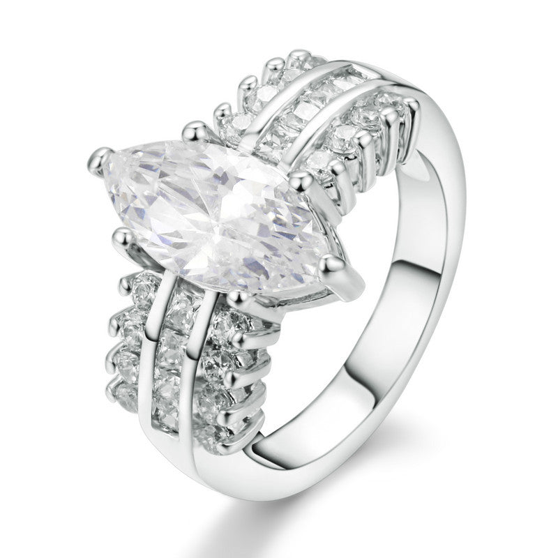 Odette Mercer ring | witgoud 16k