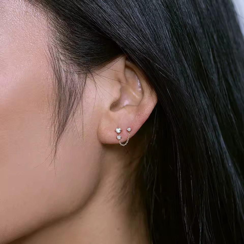 Esme oorbellen | Goud 16k