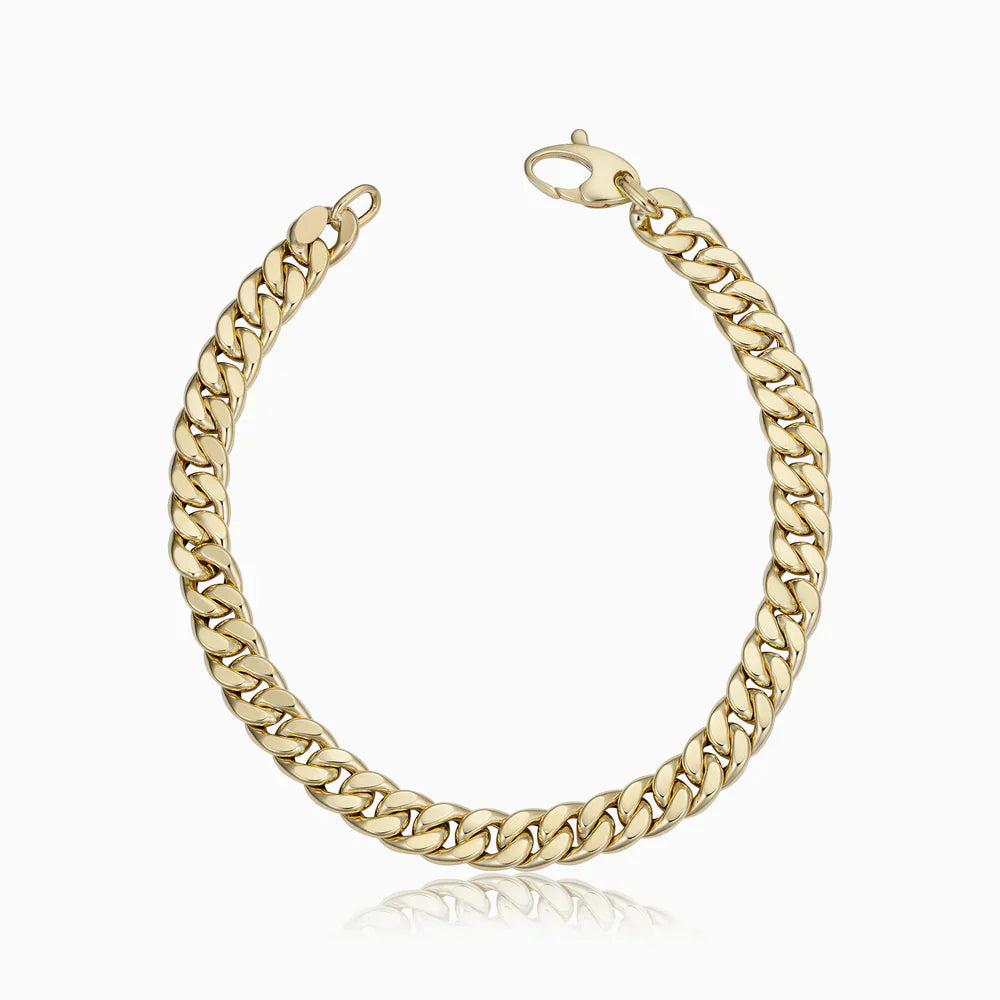 Landgoed Cubaanse Armband | Goud 16k