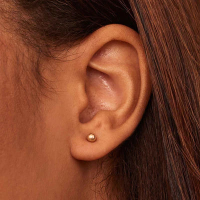 Heb een bal studs | Goud 16k