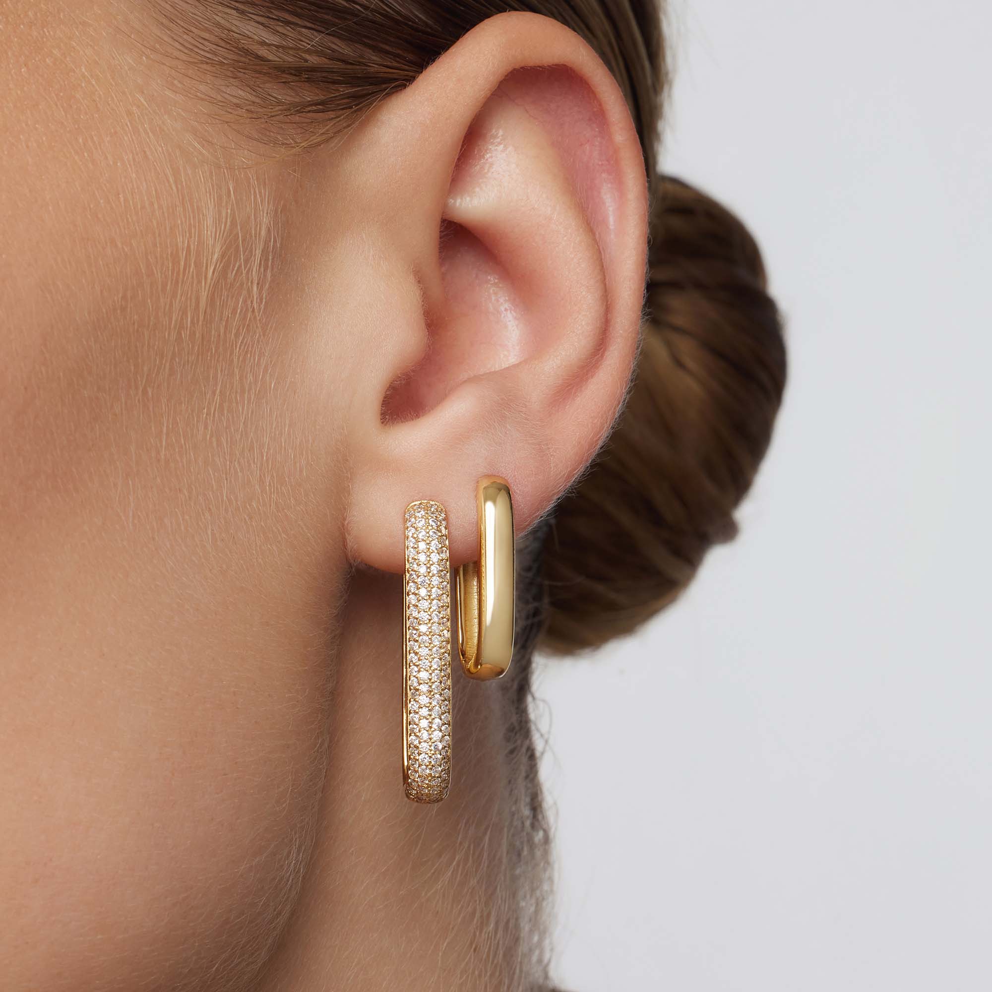 Grote Icon Pavé Ringen | Goud 16k