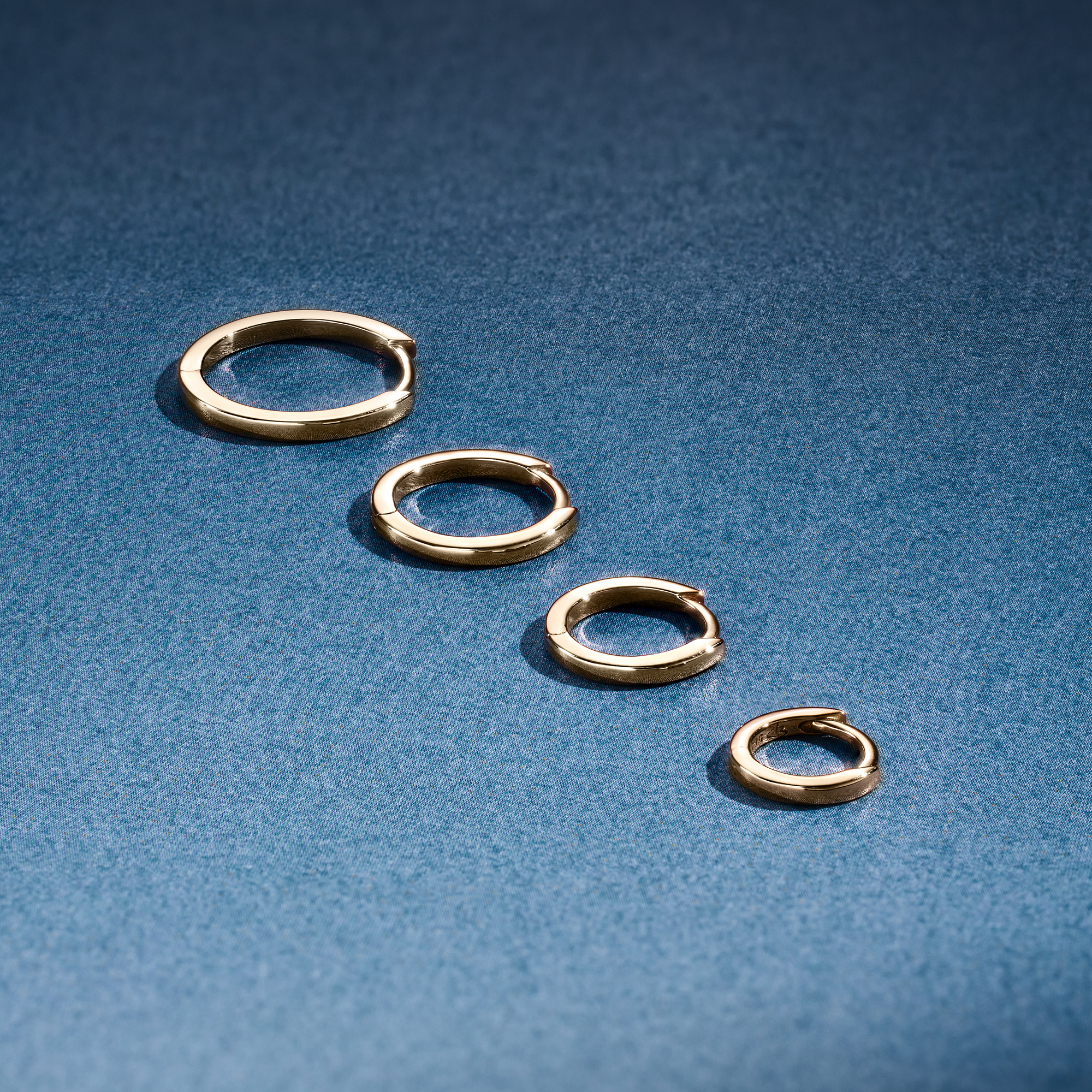 Enkel Huggie (12mm) | Goud 14k