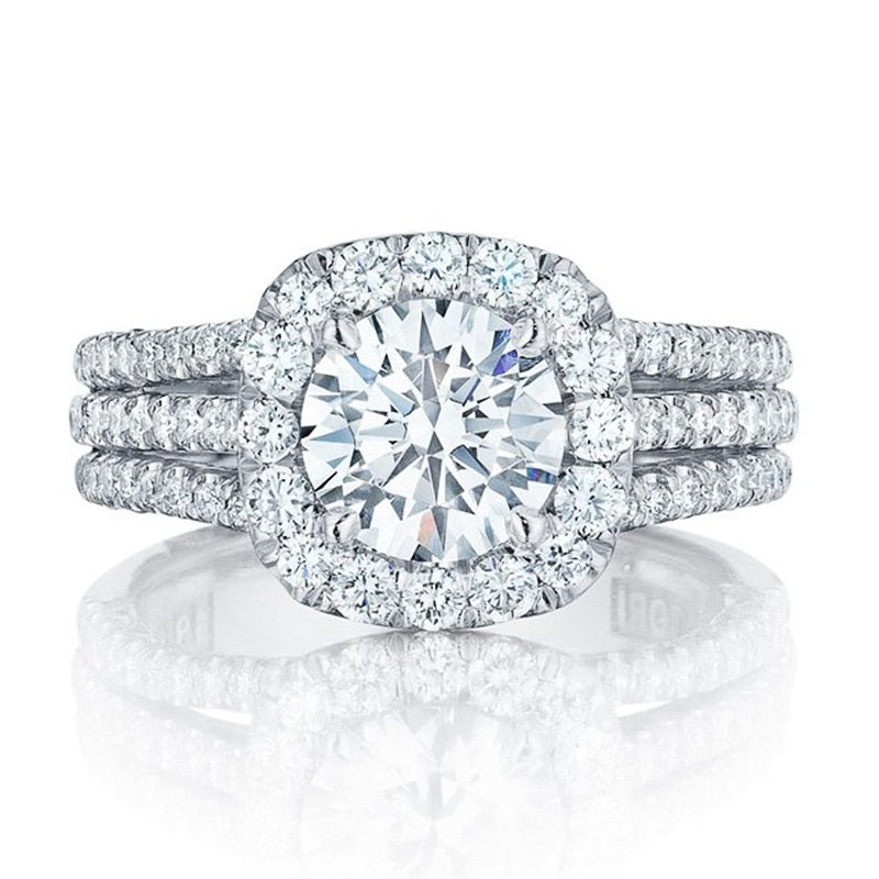 Clarinda Vellori ring | witgoud 18k
