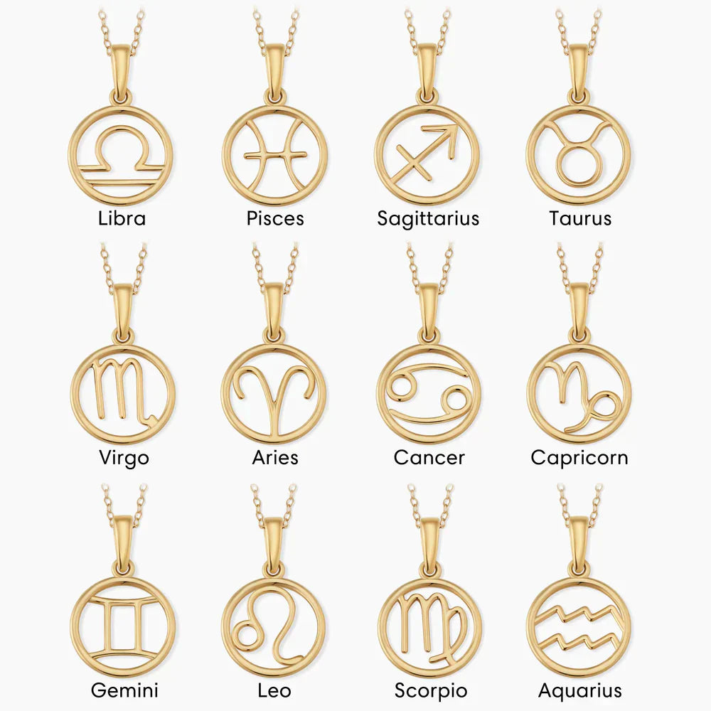 Sterrenbeeld ketting | Goud 18k