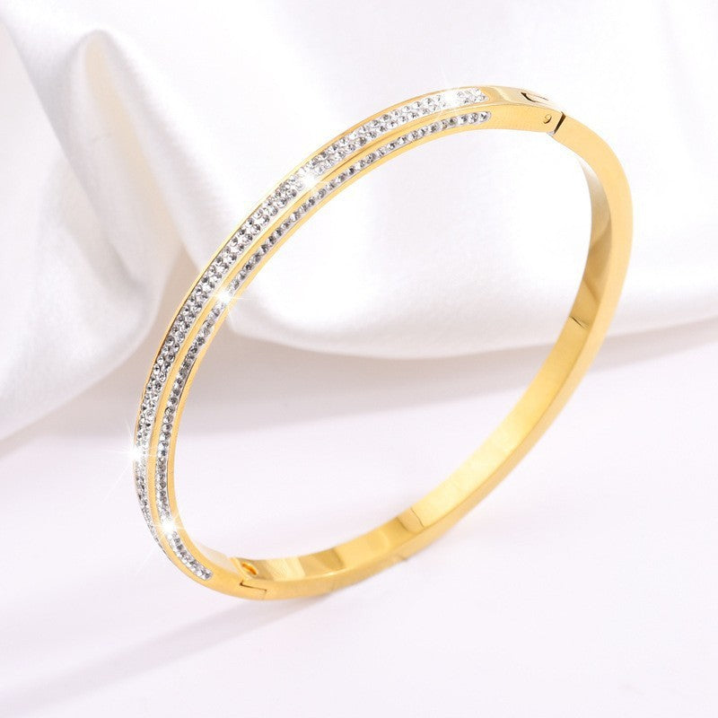 Avelina Rosanelli armband | Roségoud 16k