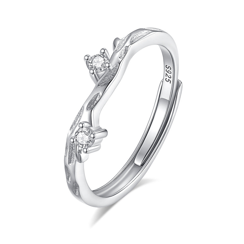 Celestina Monti ring | witgoud 14k