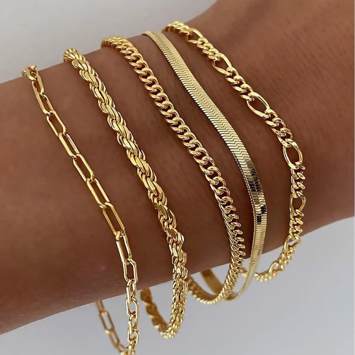 Ellis Renner Armbandenset | Goud 16k