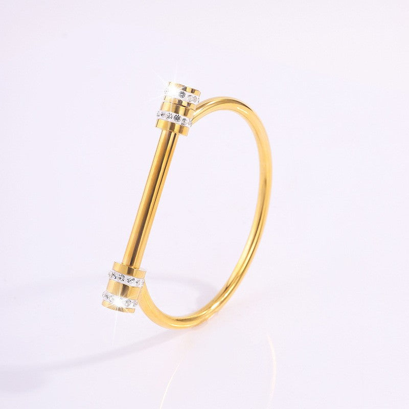 Bellina Riccardi armband | witgoud 16k