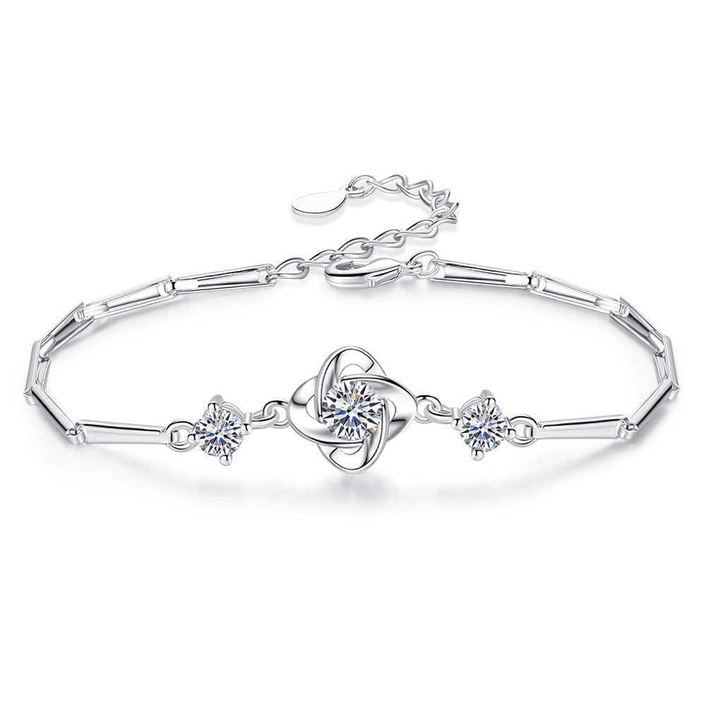Seren Klee strikset | witgoud 16k