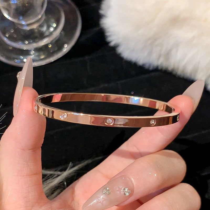 Estella Fioretti armband | Roségoud 16k