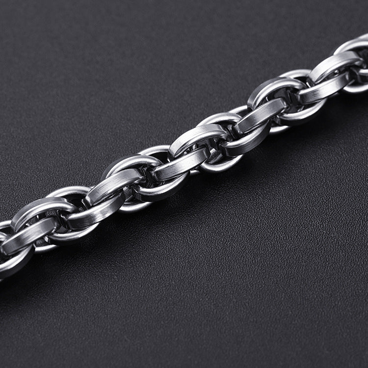 Riven Knox armband | witgoud 16k