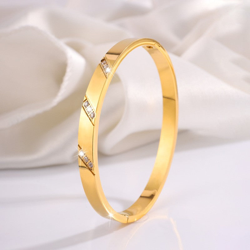 Rosina Grellani armband | witgoud 16k