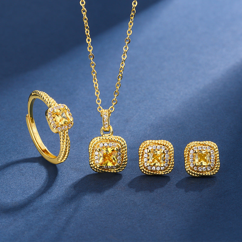 Dorelle Cassane Set | Goud 18k