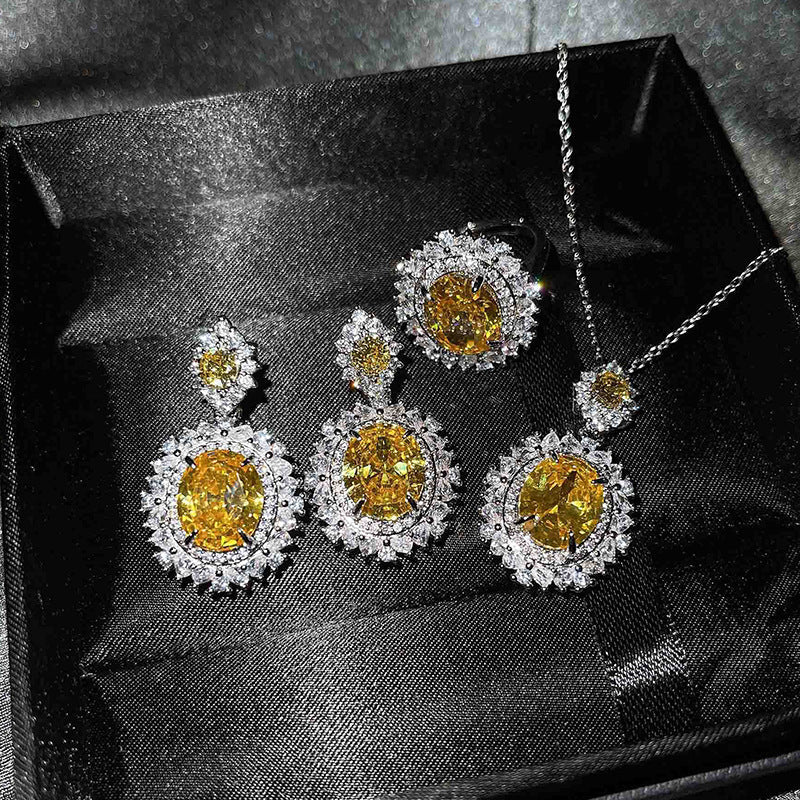 Vespera Aetherin Geel | Witgoud 18k