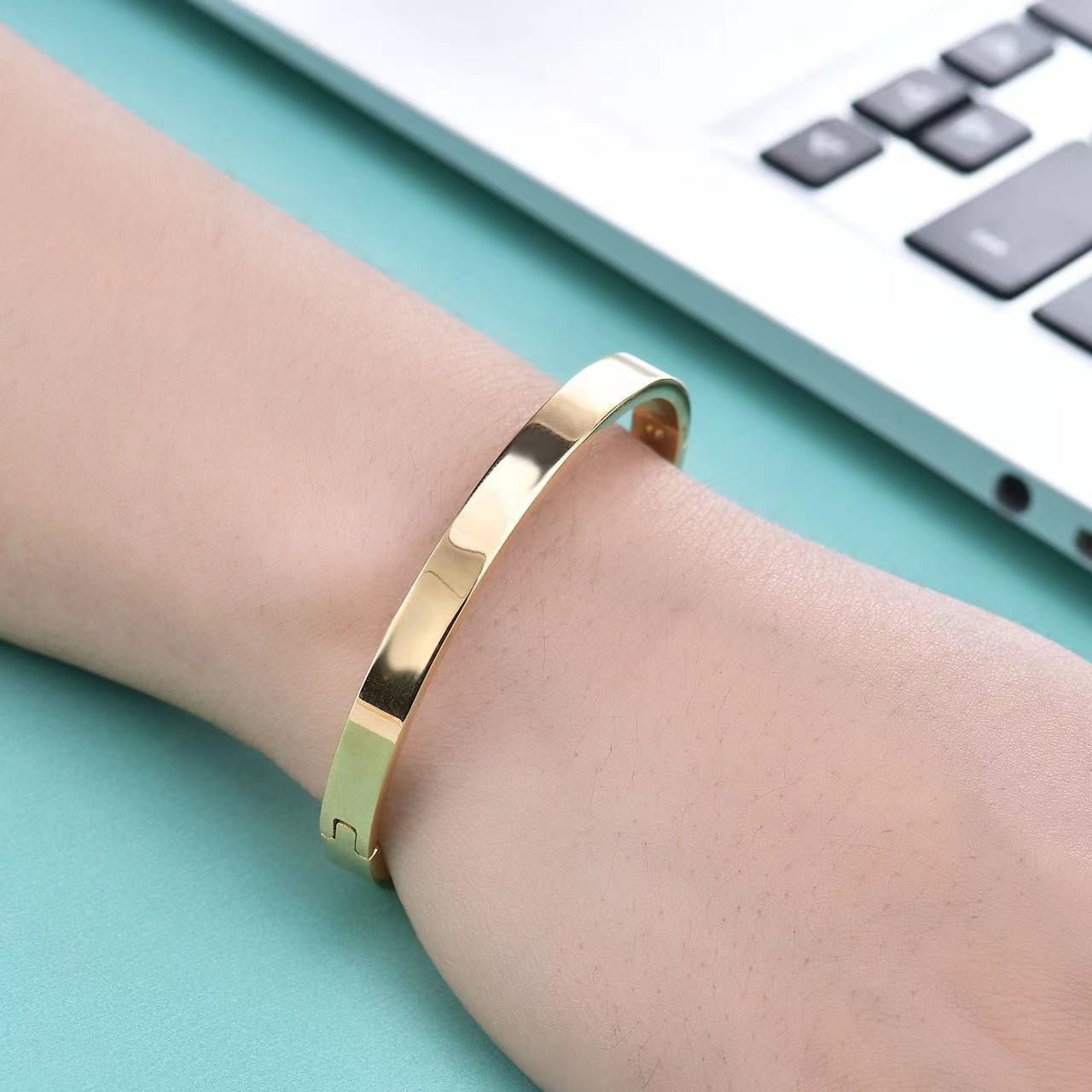 Nadina Valerio armband | Goud 16k