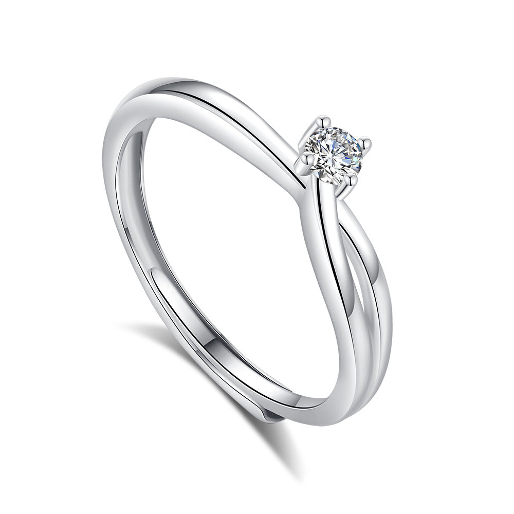 Cécile Armande ring | witgoud 14k