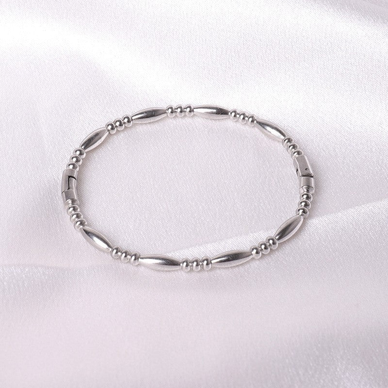 Lorena D'Amico armband | witgoud 16k