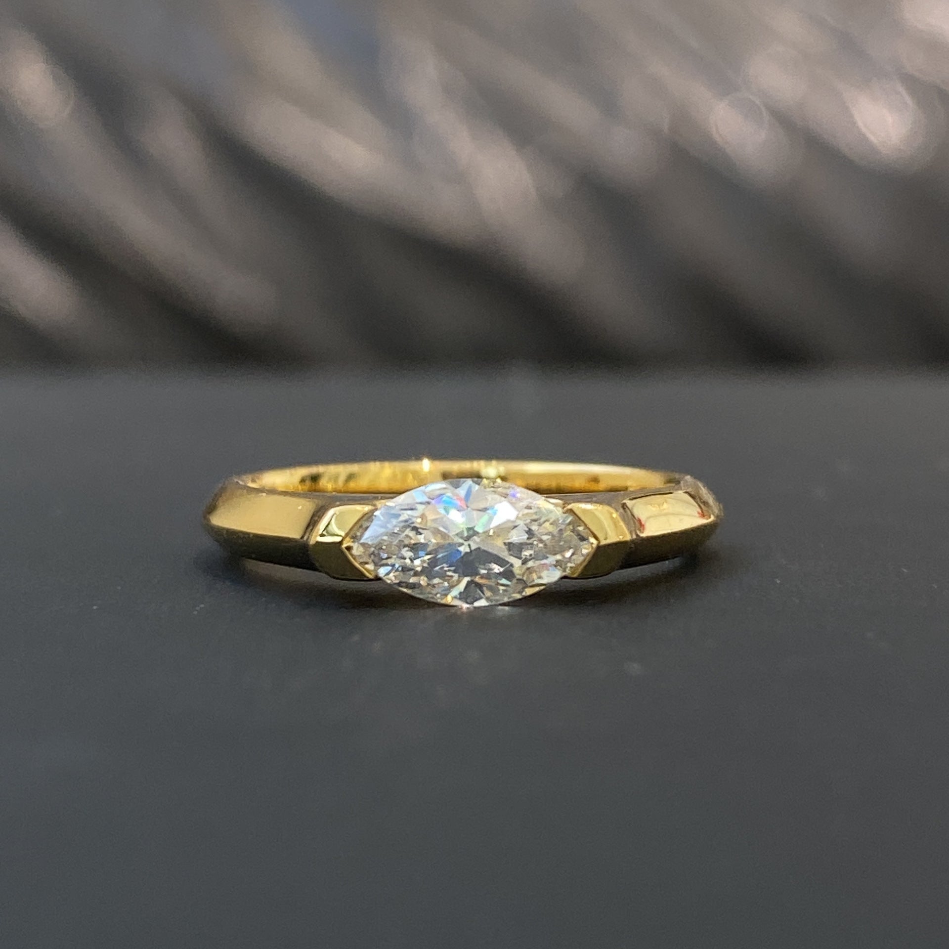 Cleo Arden ring | witgoud 16k
