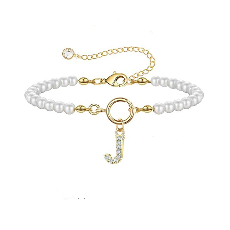 Auden Clé letter armband | Goud 14k