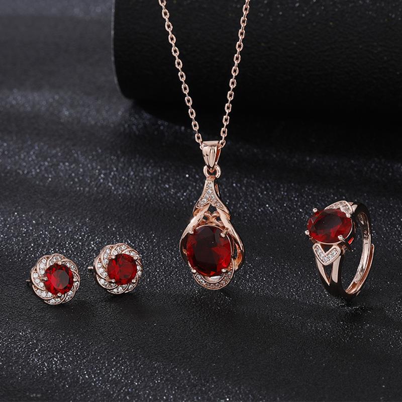 Elysia Roseray Set | Roségoud 16k